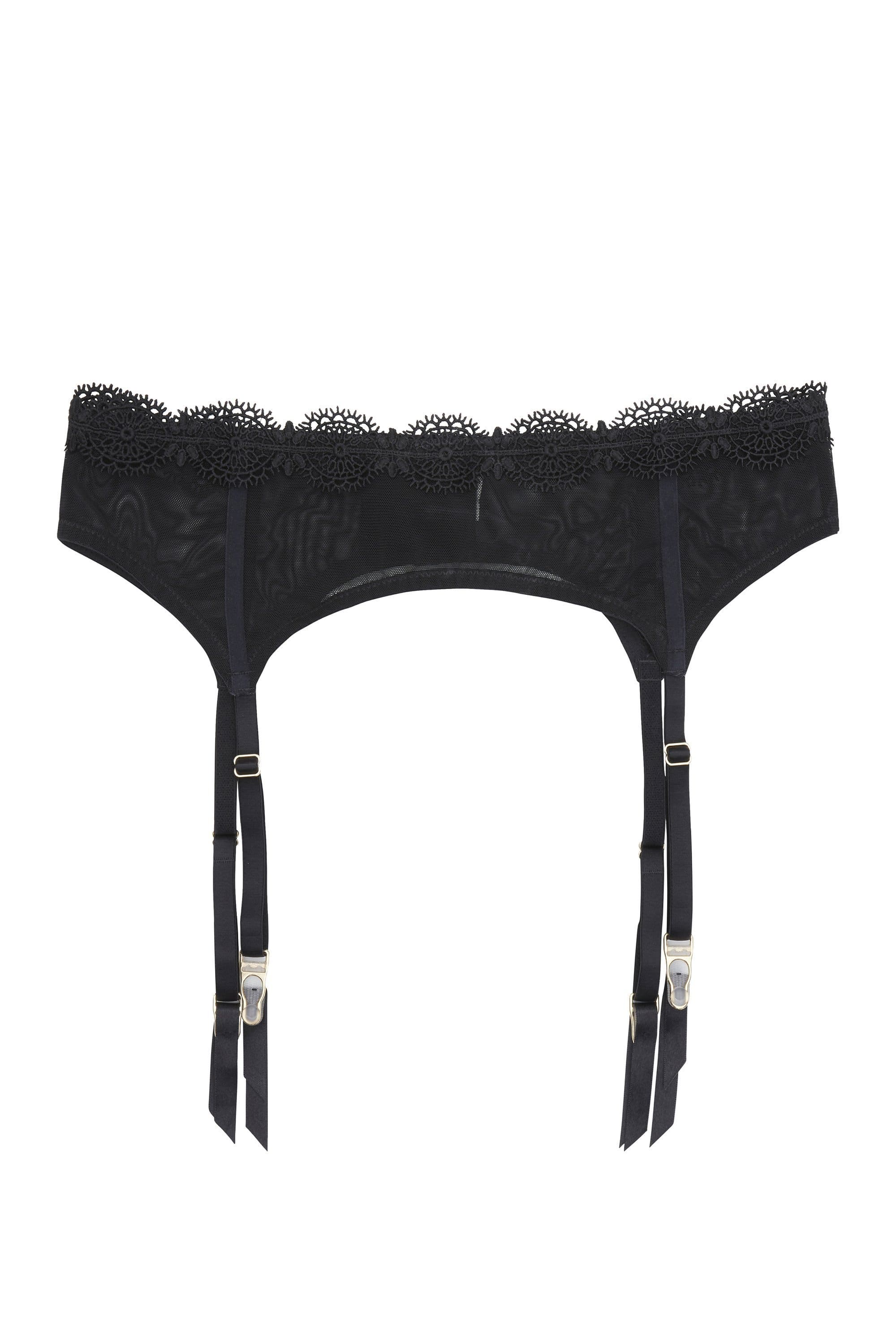 WW x Charlotte McKinney Astrid Mesh suspender belt - Image 3