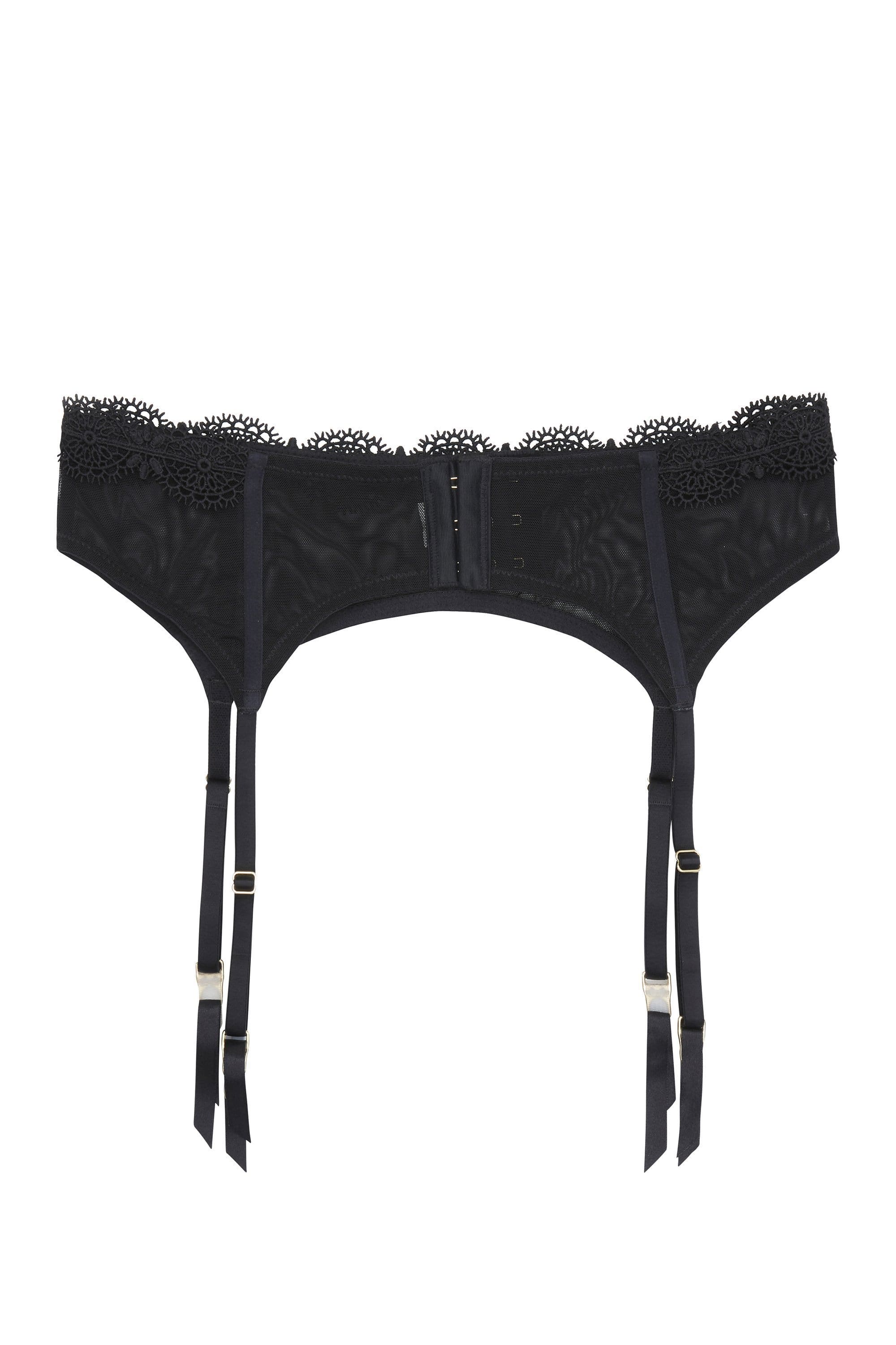 WW x Charlotte McKinney Astrid Mesh suspender belt - Image 4
