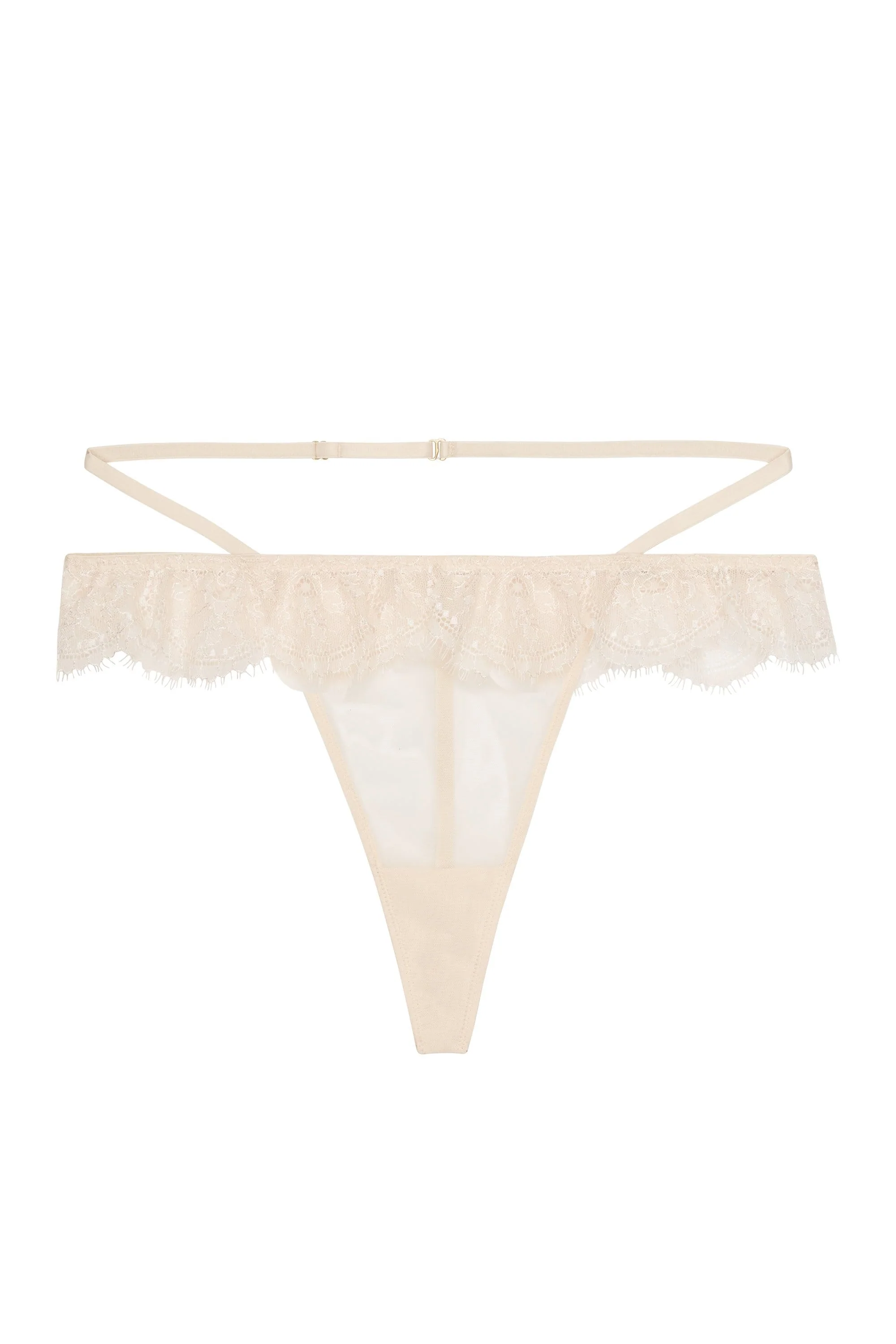 WW x Charlotte McKinney Blush Gigi  Cut Out Side Thong - Image 3