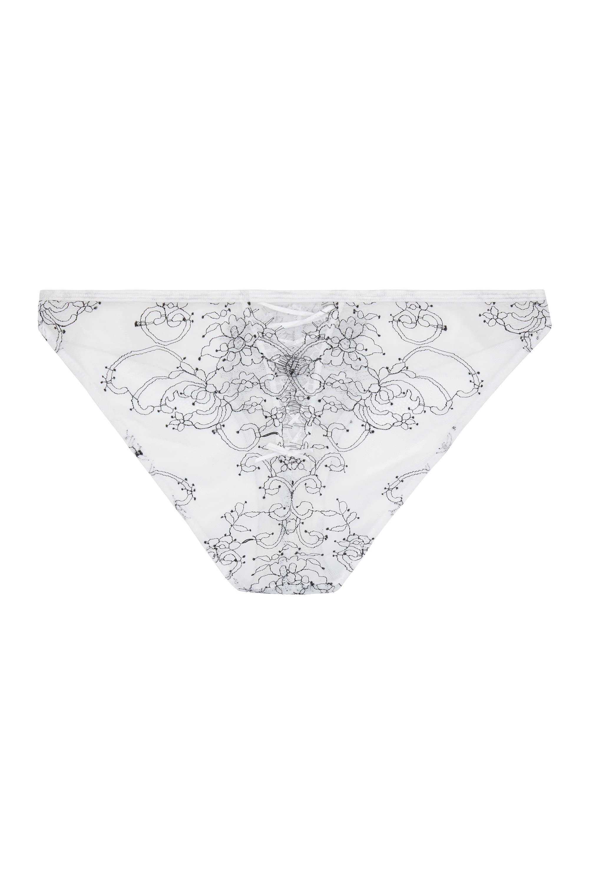 WW x Charlotte McKinney Brooke White Chord Detail Brief - Image 4
