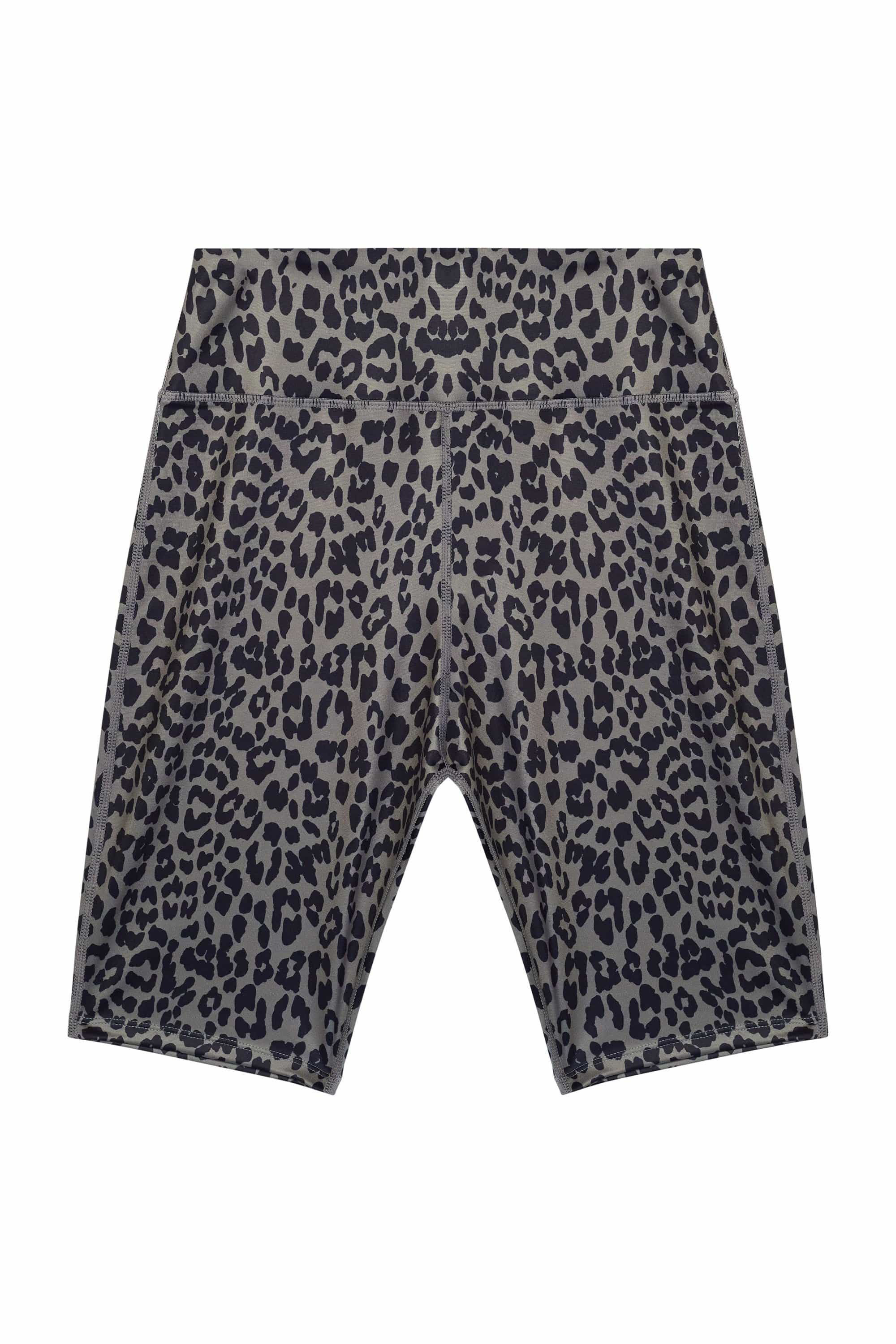 Eco Dusty Olive Leopard Shorts - Image 4