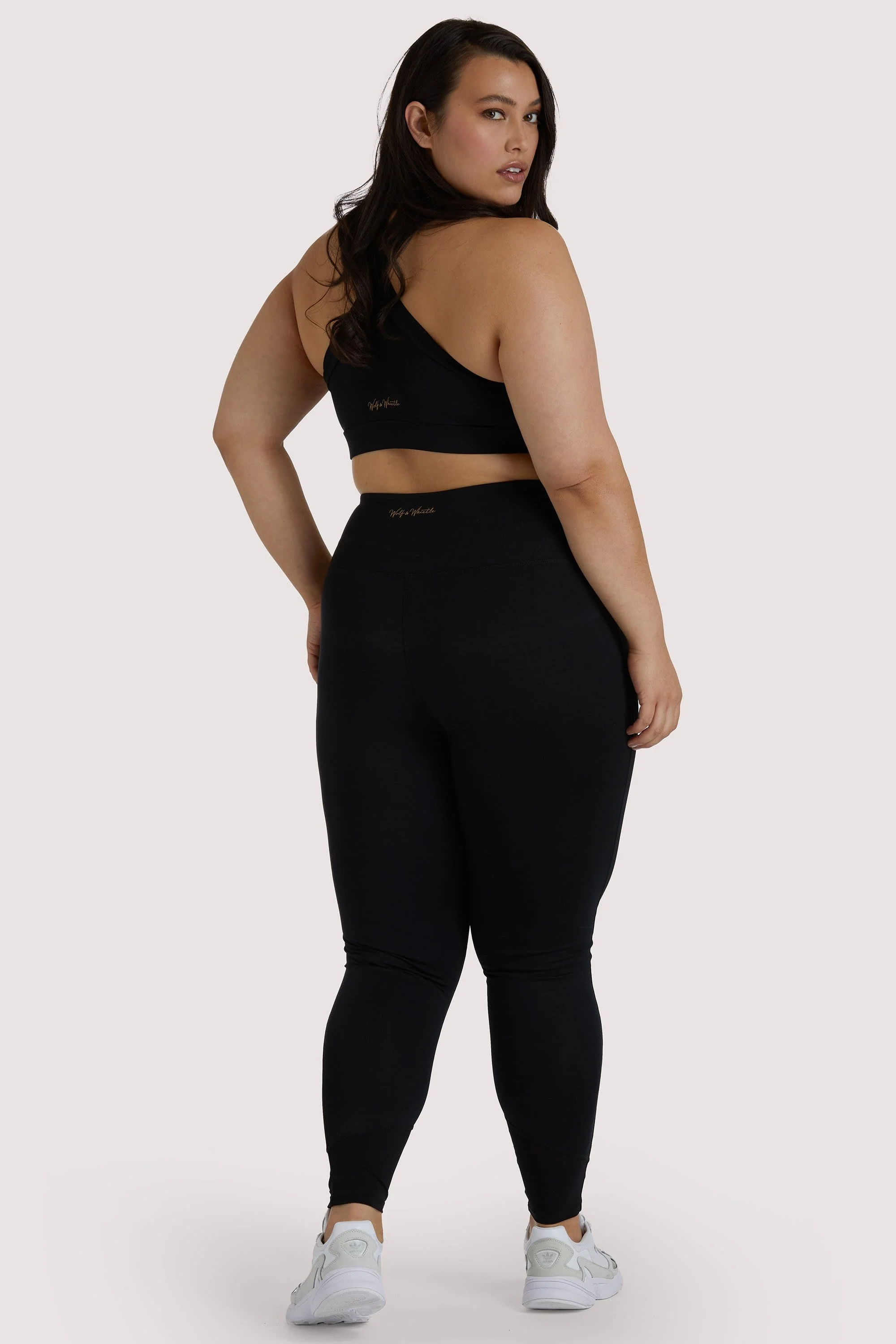 Eco Black Zip Front Curve Bra - Image 3