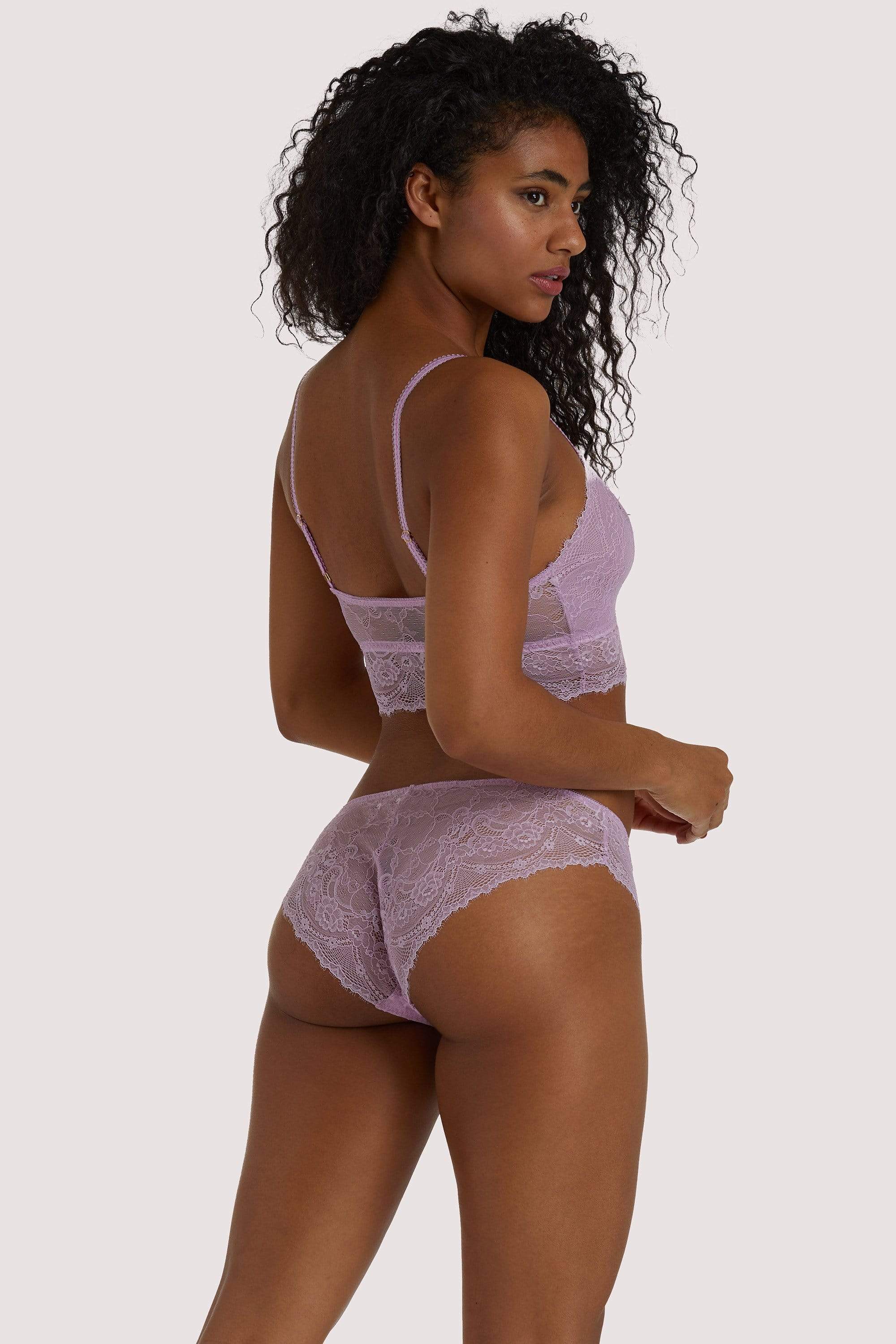Ariana Lilac Everyday Lace Bralette - Image 4