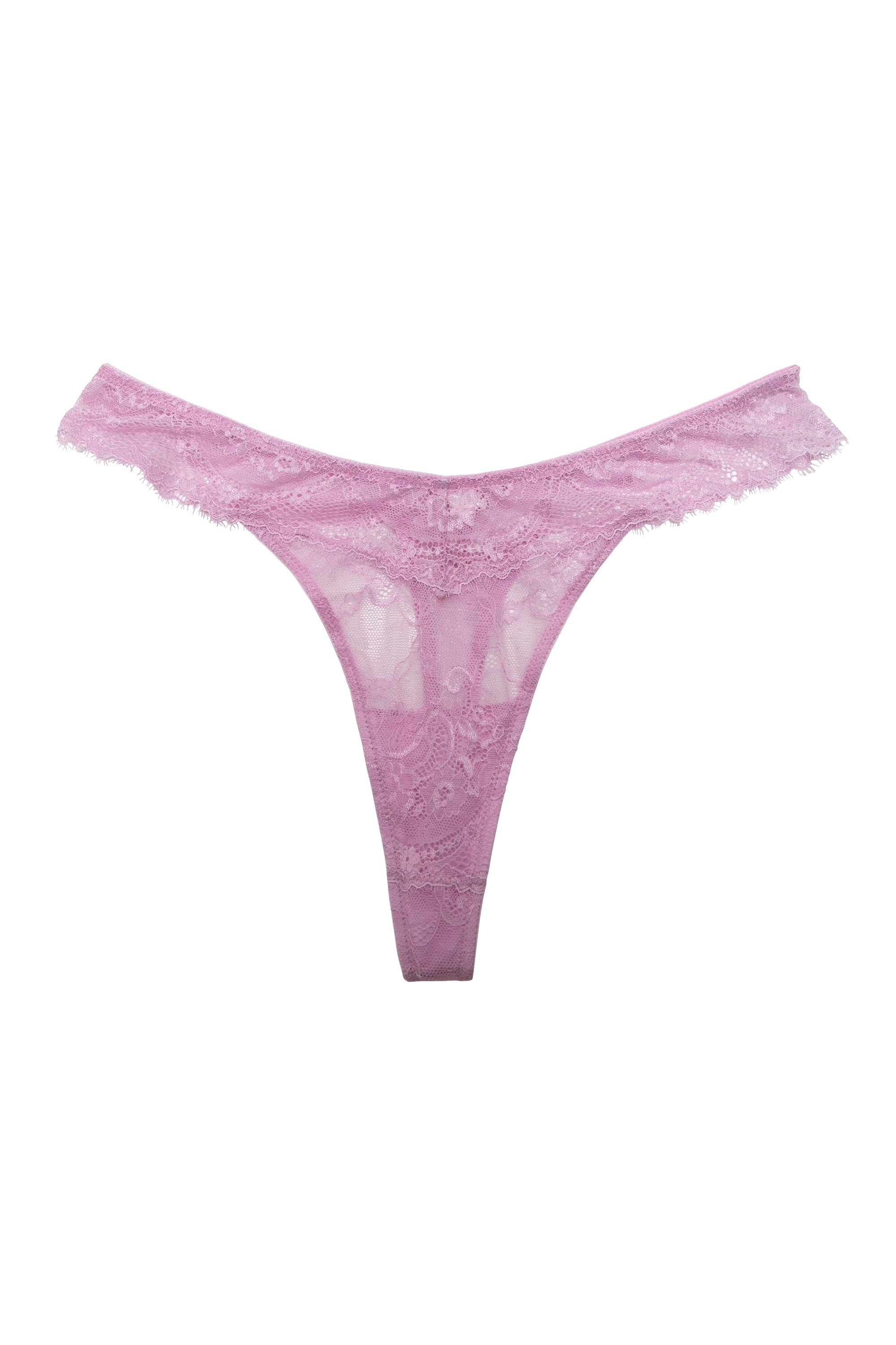 Ariana Lilac Everyday Lace Thong - Image 4
