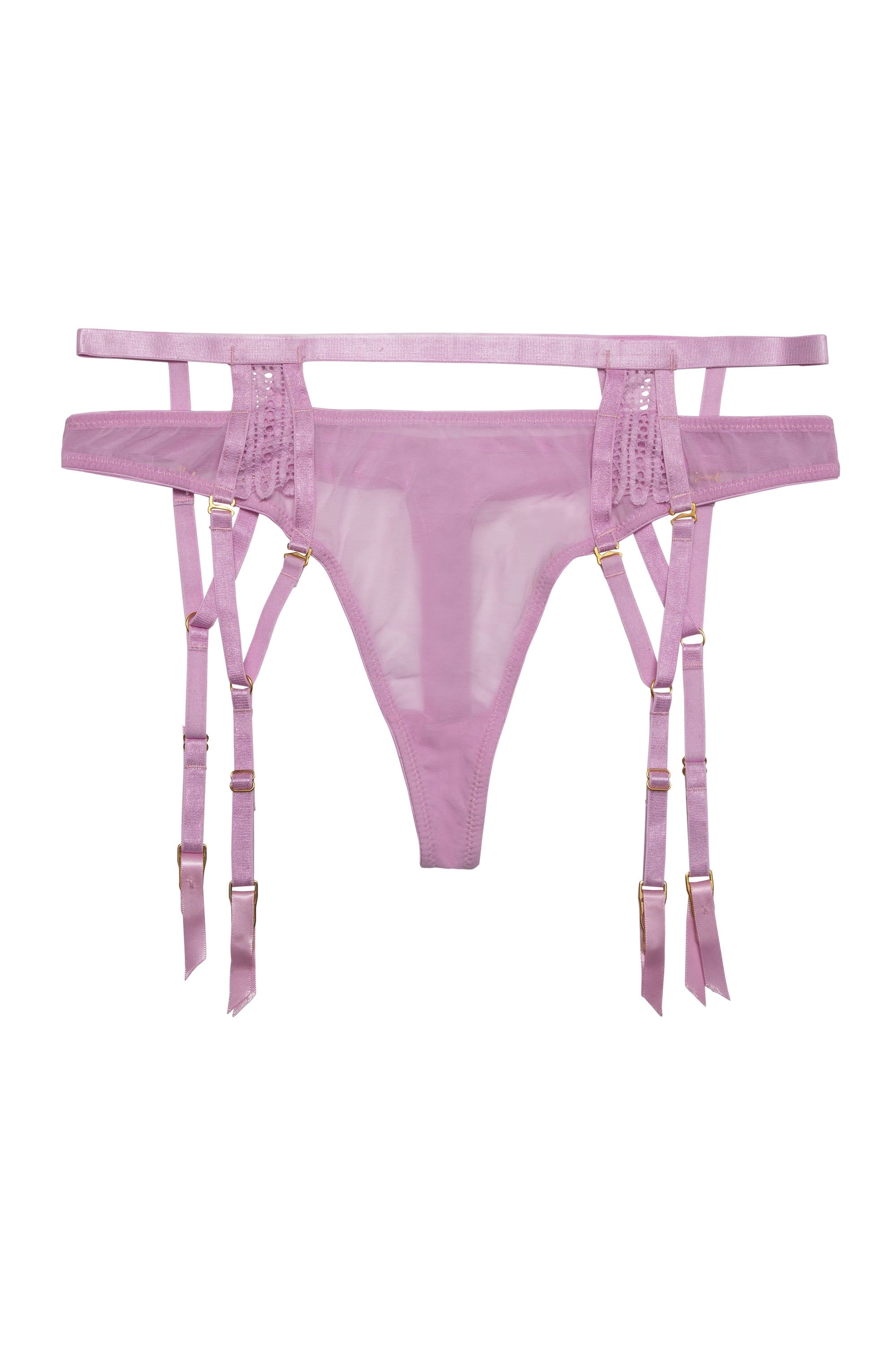 Wolf & Whistle Milana Lilac Thong - Image 5