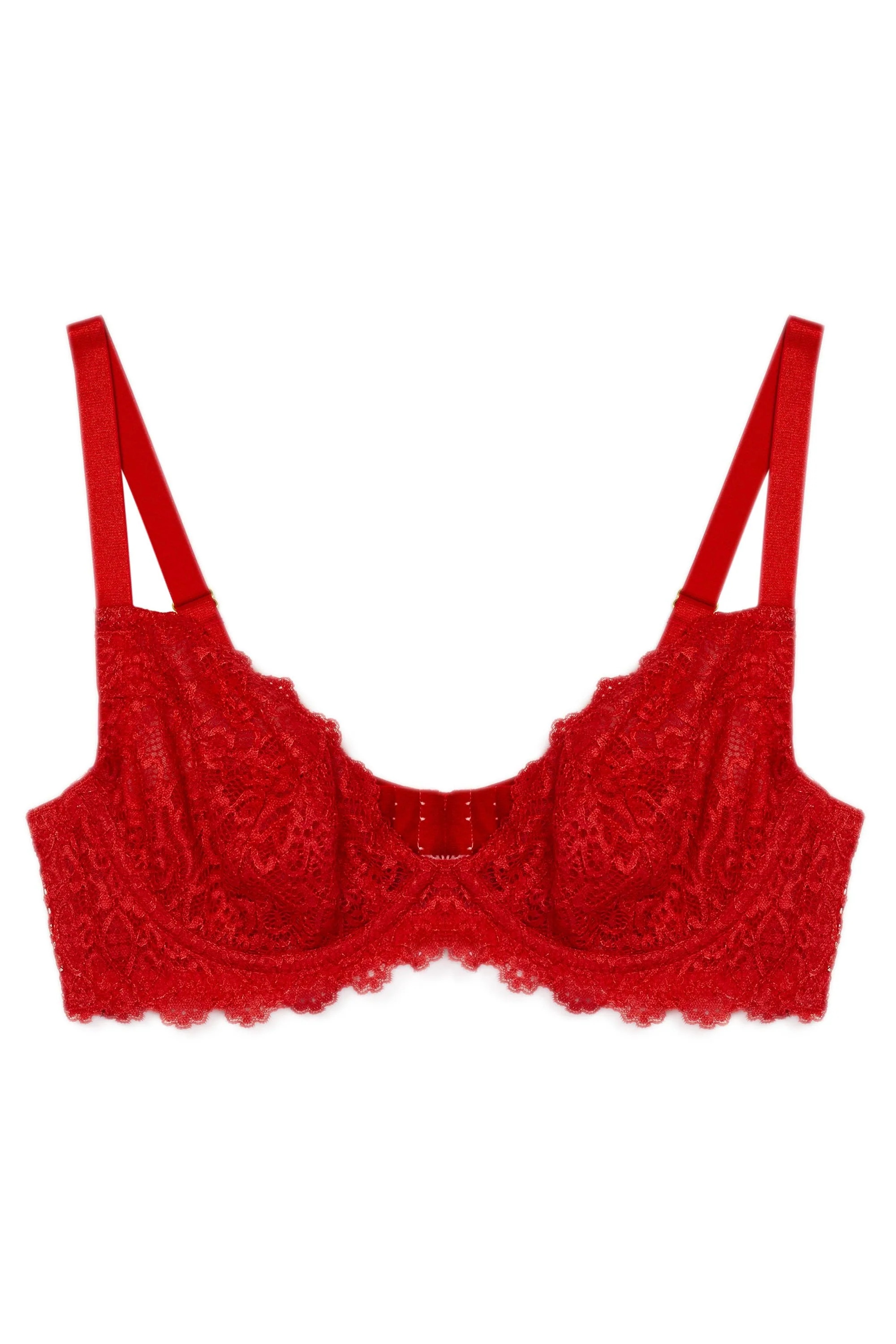Ariana Red Everyday Lace Bra - Image 7