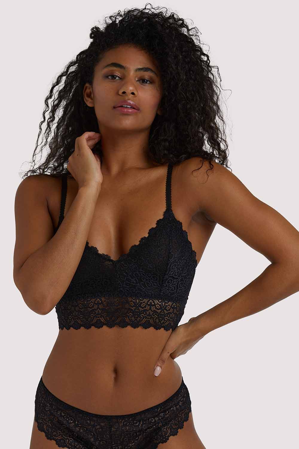 Ariana Black Everyday Lace Bralette - Image 3