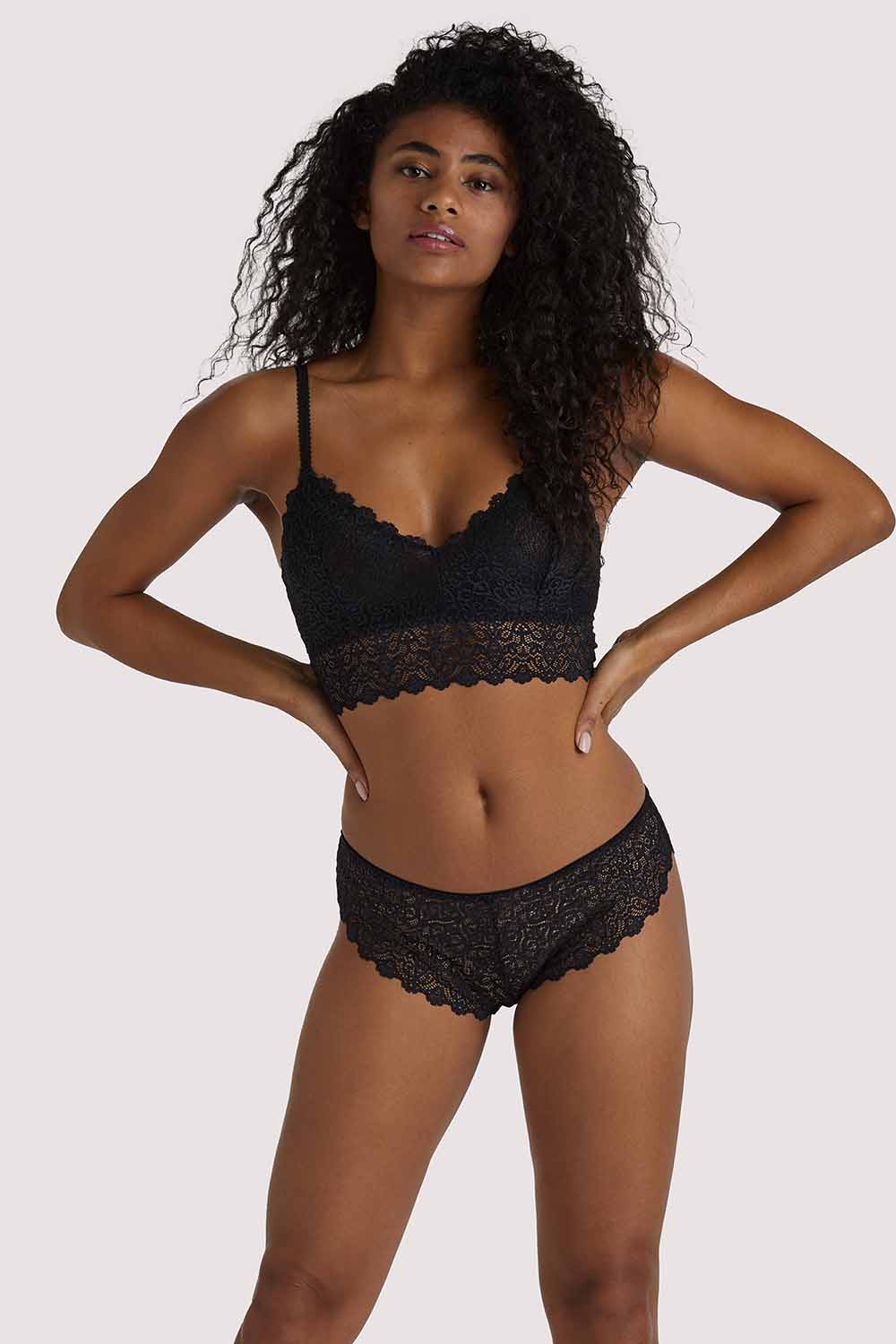 Ariana Black Everyday Lace Bralette - Image 4