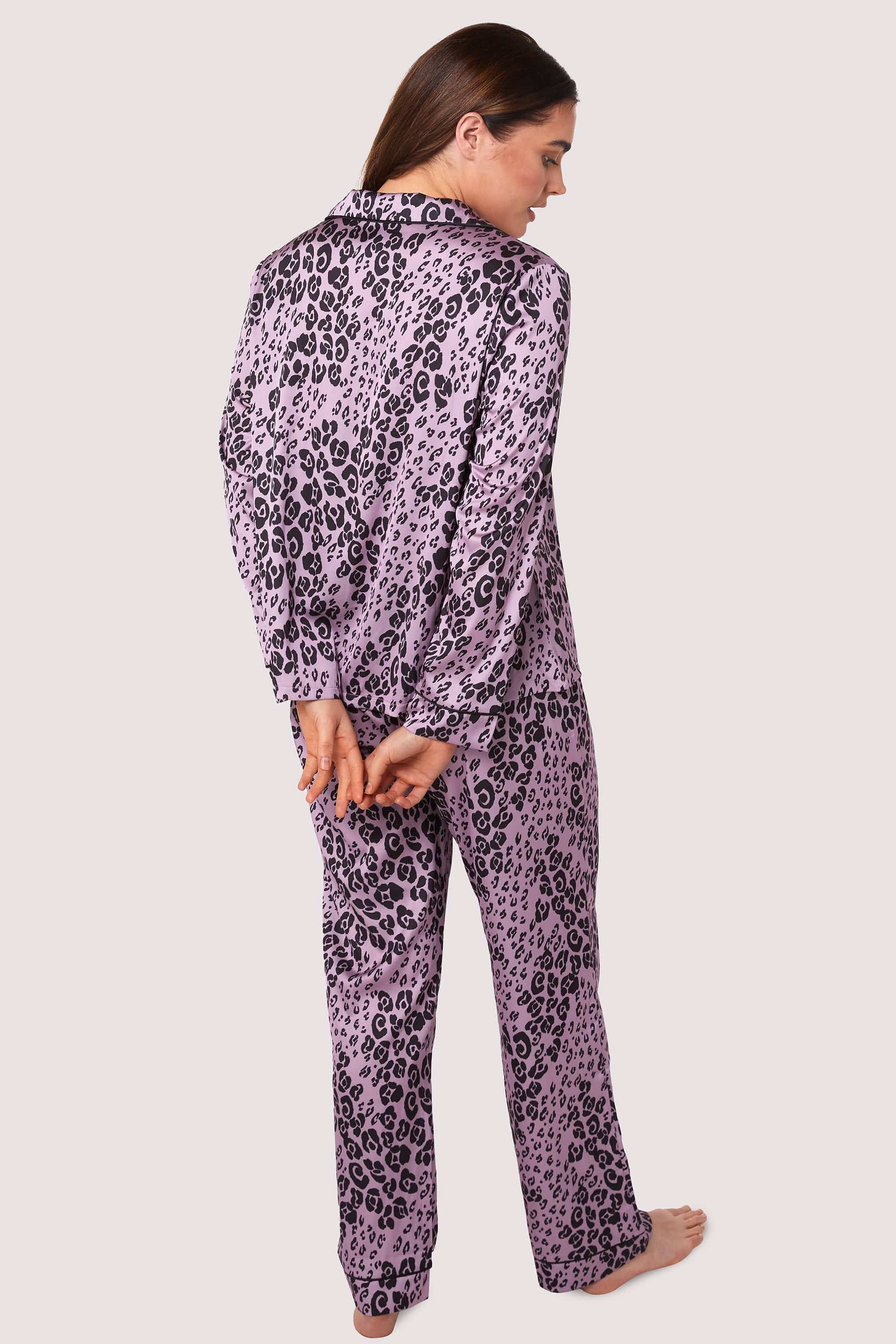 Kaylee Long Sleeve Lilac Animal PJs - Image 4
