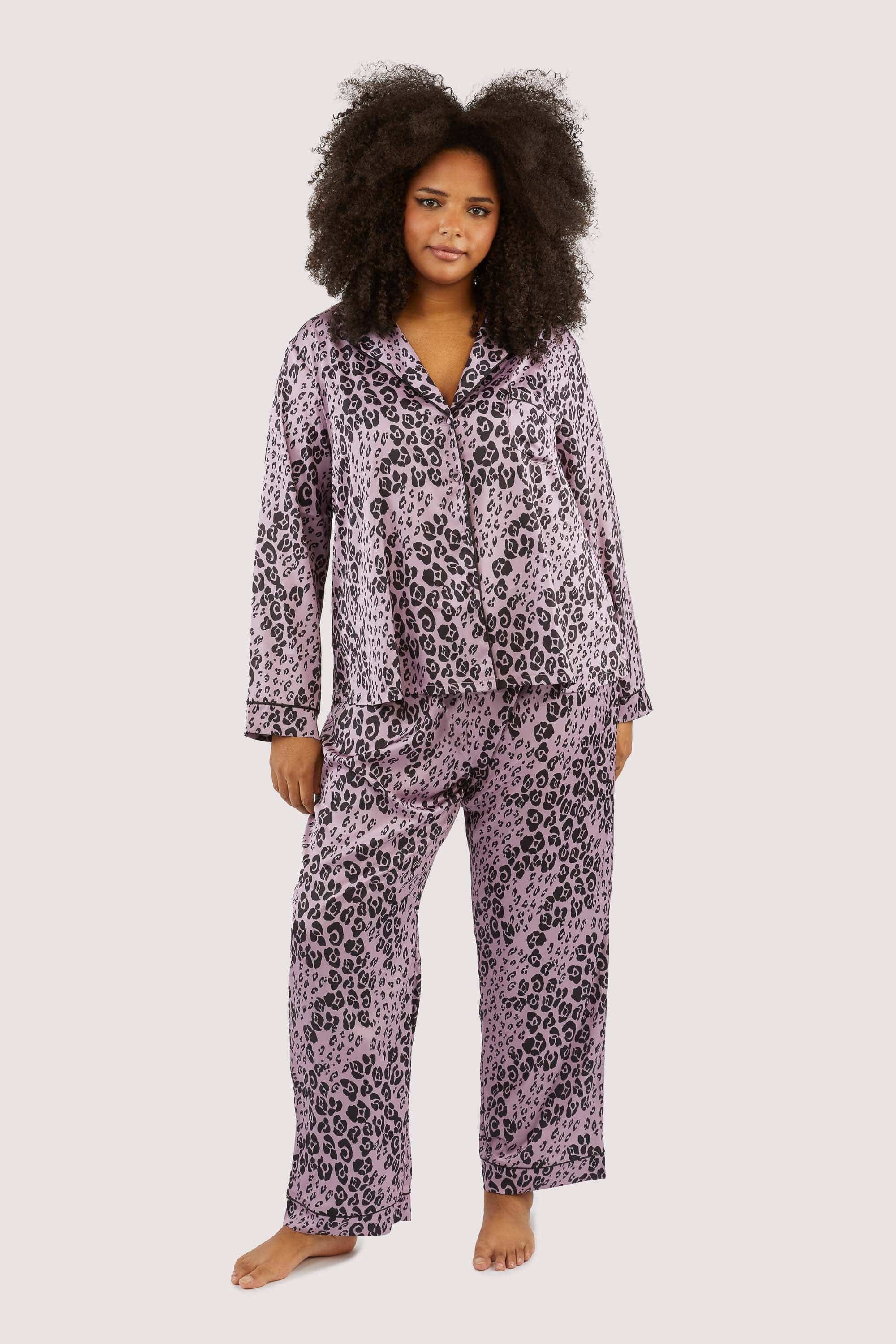 Kaylee Long Sleeve Lilac Animal PJs - Image 5