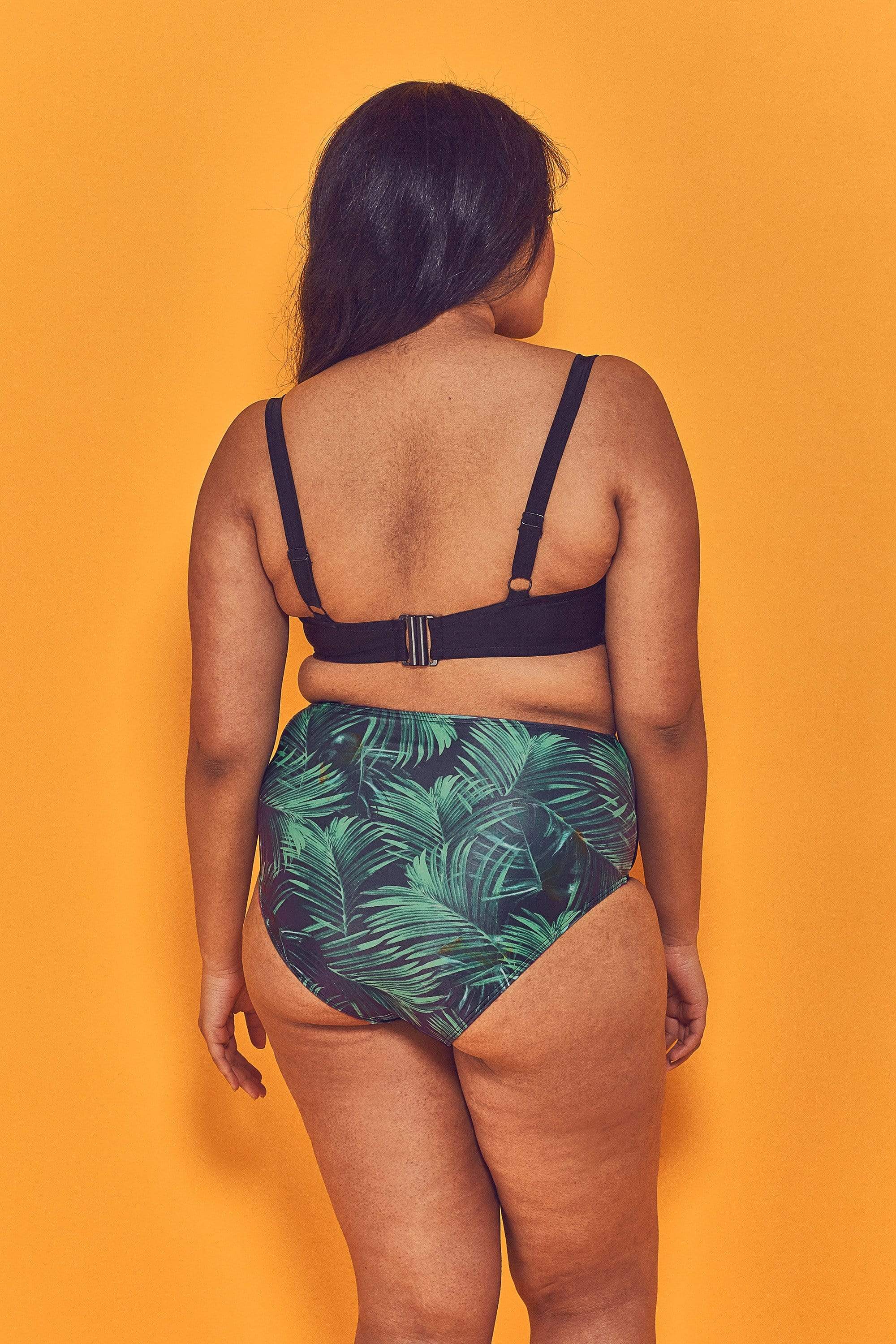 Wolf & Whistle Palm Underwired Bikini Top Curve - Image 3